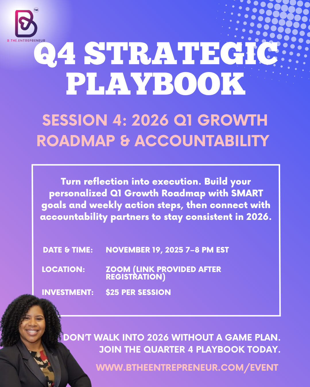Q4 Strategic Playbook - Session 4: Q1 Growth Roadmap & Accountability